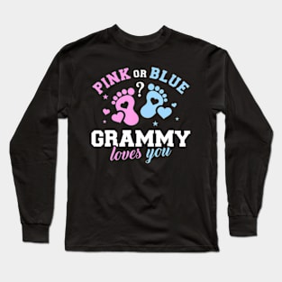 Gender reveal grammy Long Sleeve T-Shirt